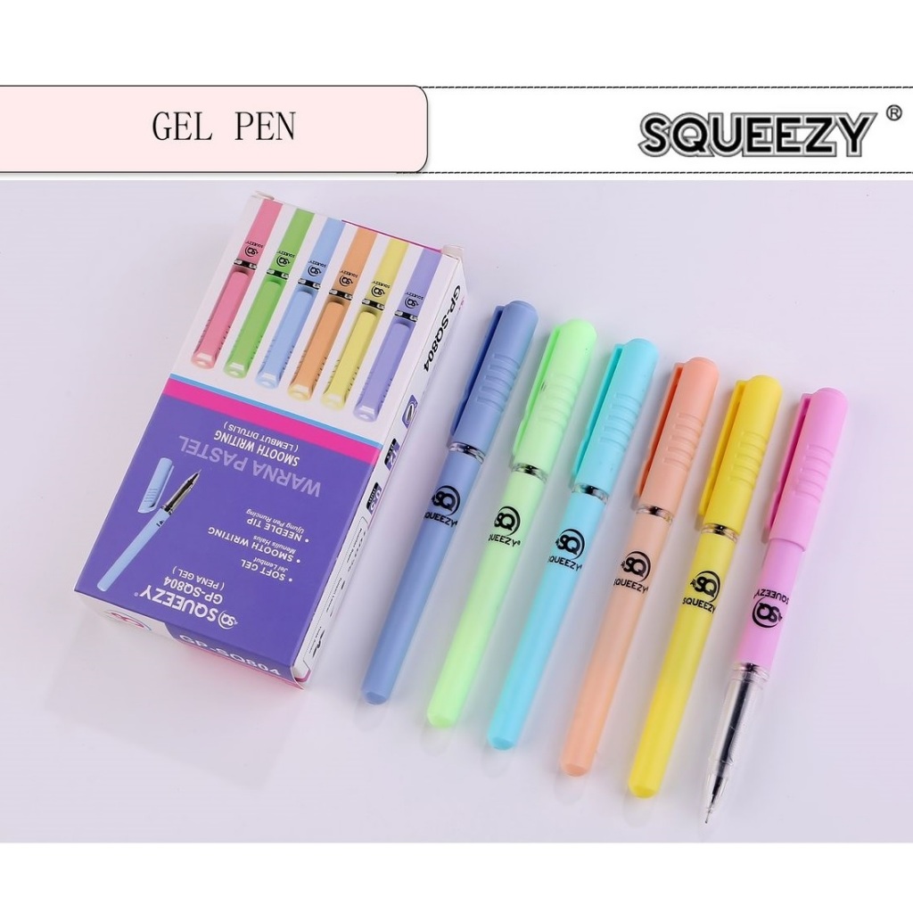

Pulpen / pen Gel Squeezy SQ-804 (1pcs)