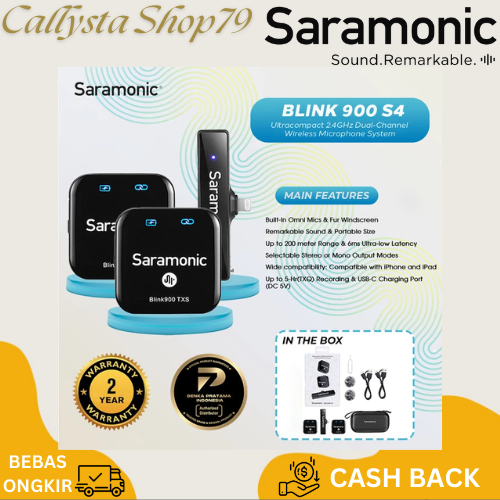 MIC SARAMONIC BLINK 900 S3 & MIC SARAMONIC BLINK 900 S4