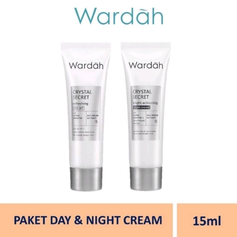 Wardah Crystal Secret Night Cream /hilangkan flek hitam