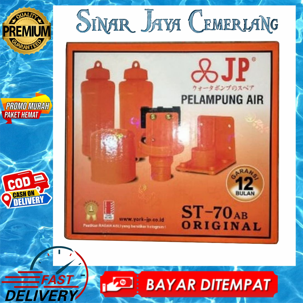 RADAR ST 70 AB ORIGINAL JP PELAMPUNG AIR / TANDON OTOMATIS - PELAMPUNG TANDON OTOMATIS MURAH