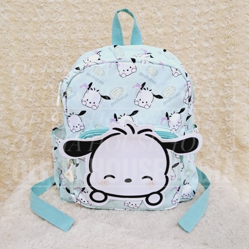 Tas Ransel Timbul 2 Rest Pochacco Hijau Mint 1221 Tas Punggung Timbul Pochacco Hijau Mint Tas Pochac