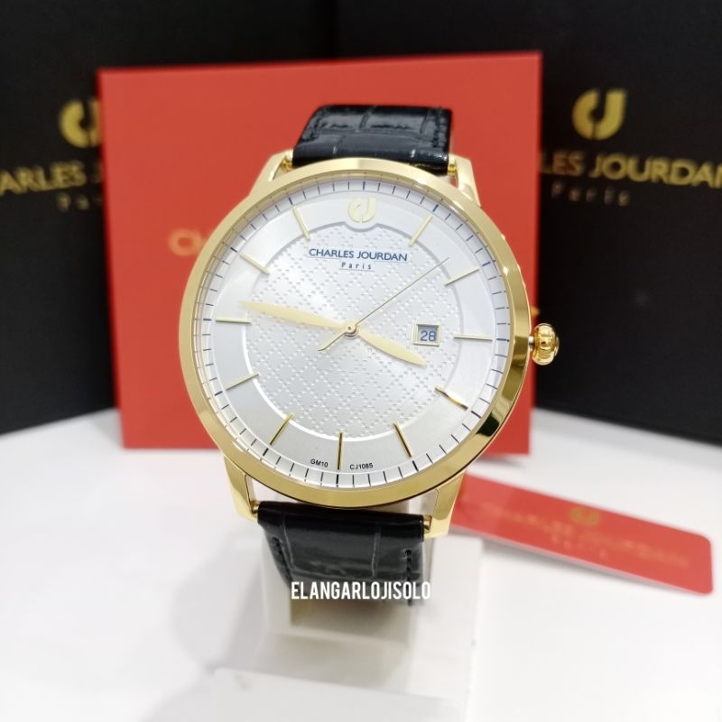 JAM TANGAN WANITA CHARLES JOURDAN CJ 1085-1212 ORIGINAL