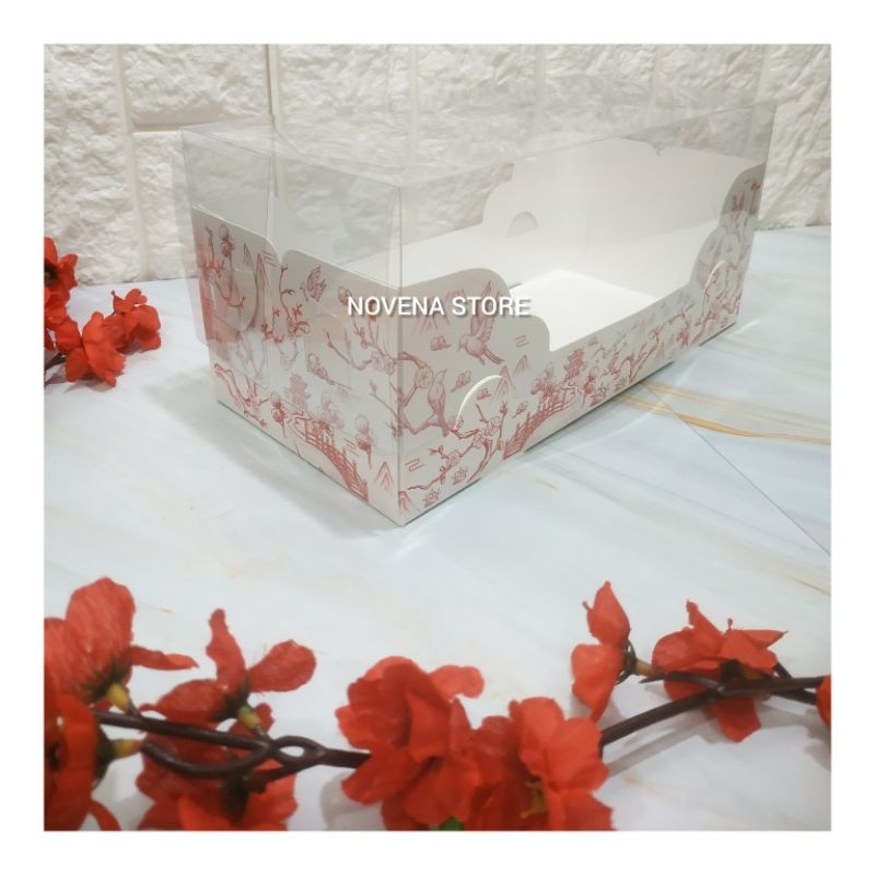 

BOX MIKA KUE BOLU GULUNG IMLEK-KOTAK KADO CNY-DUS HAMPERS SINCIA