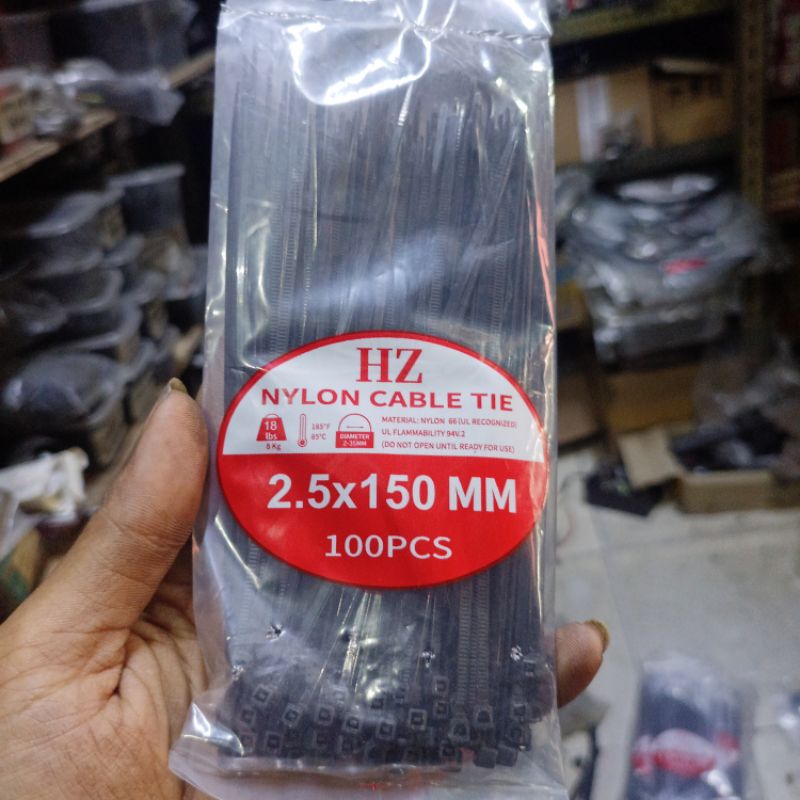 KABEL TIES / KABEL RIPET MOTOR NYLON ISI 100