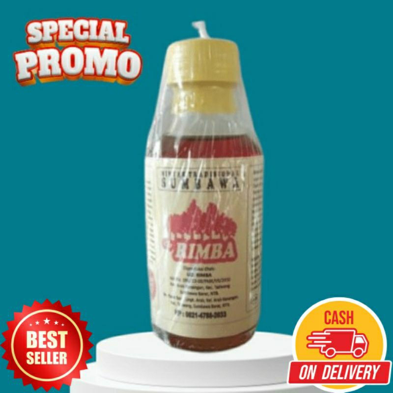 Minyak Sumbawa, urut, pijat, jamu, obat gatal, keseleo, 140 ml (CAP RIMBA) BPOM