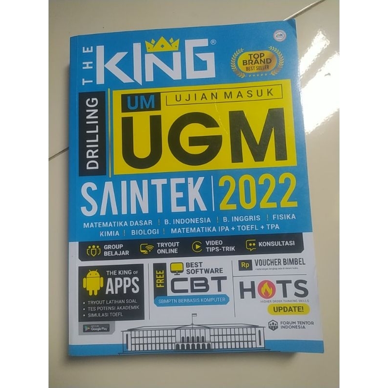 Preloved buku kedinasan dan the king ugm