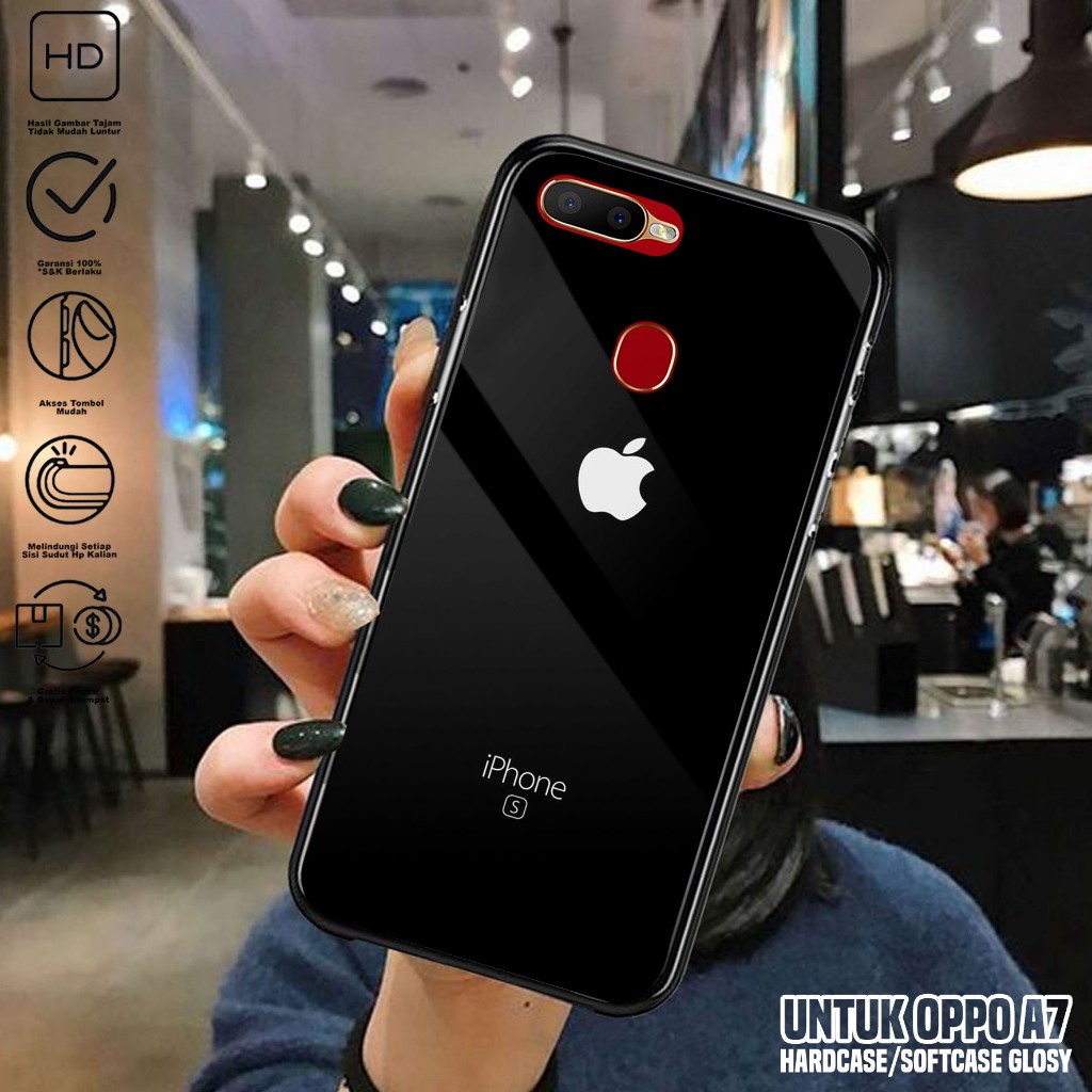 Case Oppo A7 - Casing Hp Oppo A7 Terbaru ( BRAND ) - Kesing Hp Oppo A7 - Silikon Hp - Cover Hp - Mik