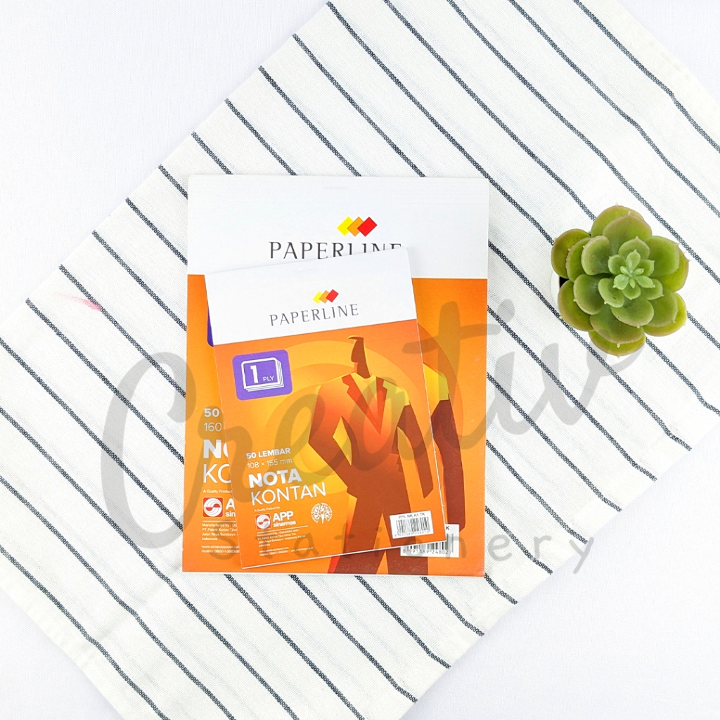 

PAPERLINE Nota Kontan 1 Ply A6 15 X 10 Cm