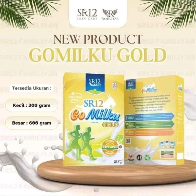 

SUSU GOMILKU GOLD SR12 ukuran 200gr