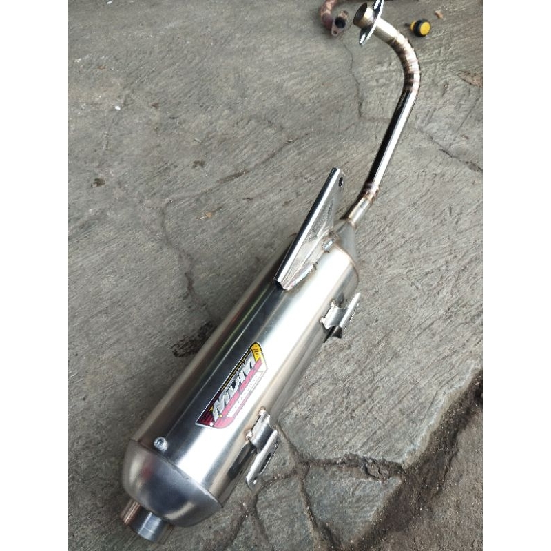 KNALPOT MIO FULL STENLIS LEHERAN 28 MM