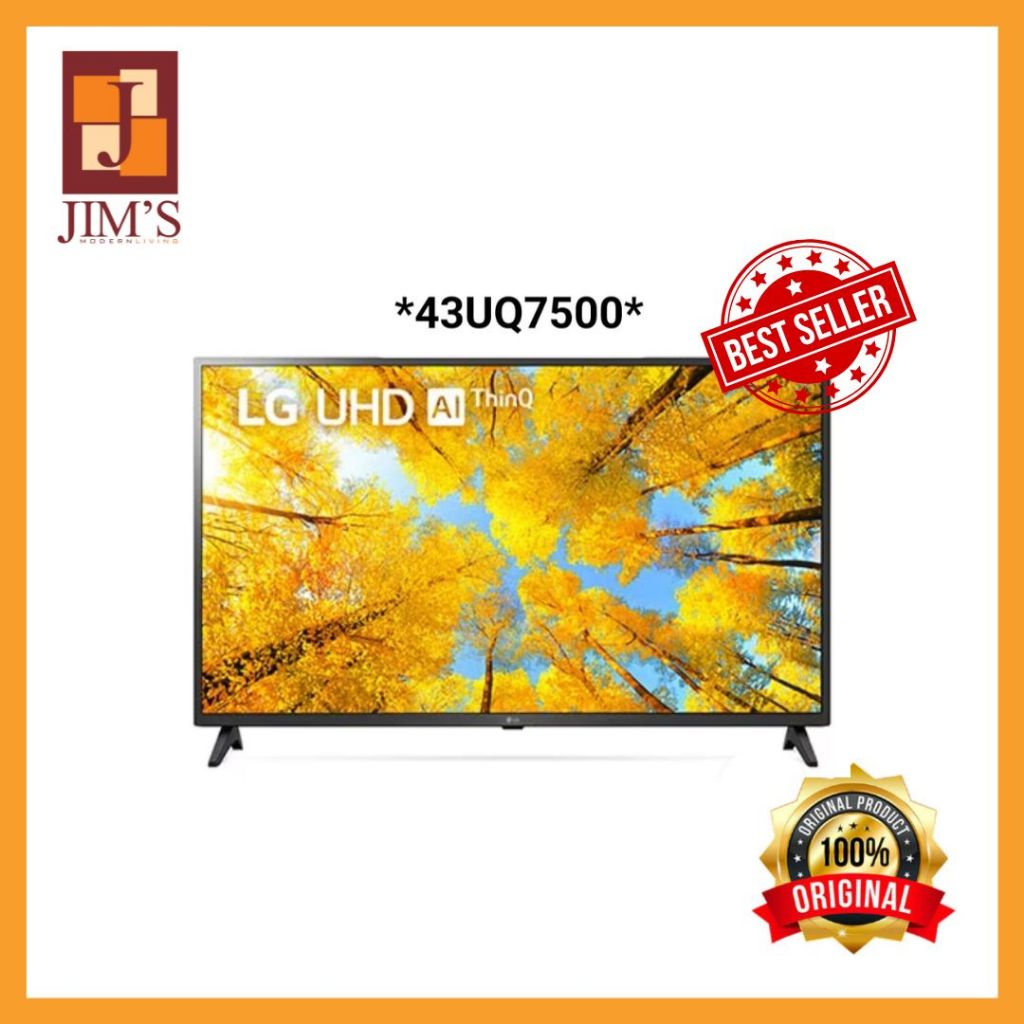 LG UHD SMART TV LG 4K 43 INCH 43UQ7500PSF