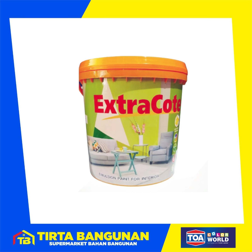 TOA EXTRACOAT A1500 - WHITE 25KG/ CAT TEMBOK INTERIOR
