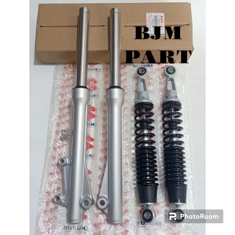 AS SHOCK DEPAN TABUNG+SHOCKBREAKER BLKNG SUZUKI SMASH TITAN SHOGUN AXELO SMASH NEW