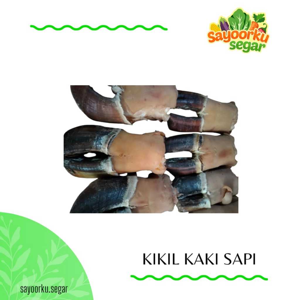 Kikil sapi asli / kikil kaki sapi utuh