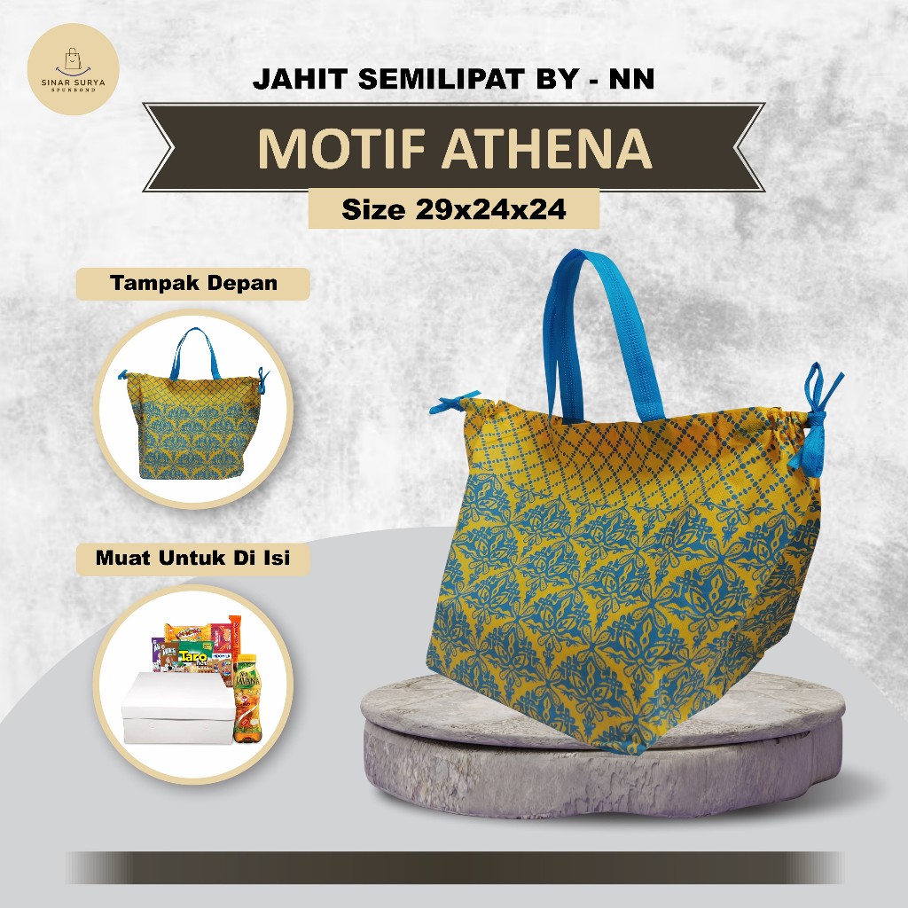 

Tas Bingkisan Hajatan Tas Hajatan 24X24 Tas Nasi Kotak Tas Berkat Tas Berkat Hajatan Ursa Athena 29X24X24