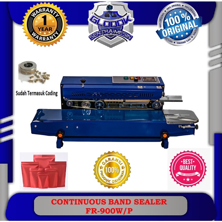 Continuous Band Sealer FR-900WP POWERPACK Mesin Segel Plastik