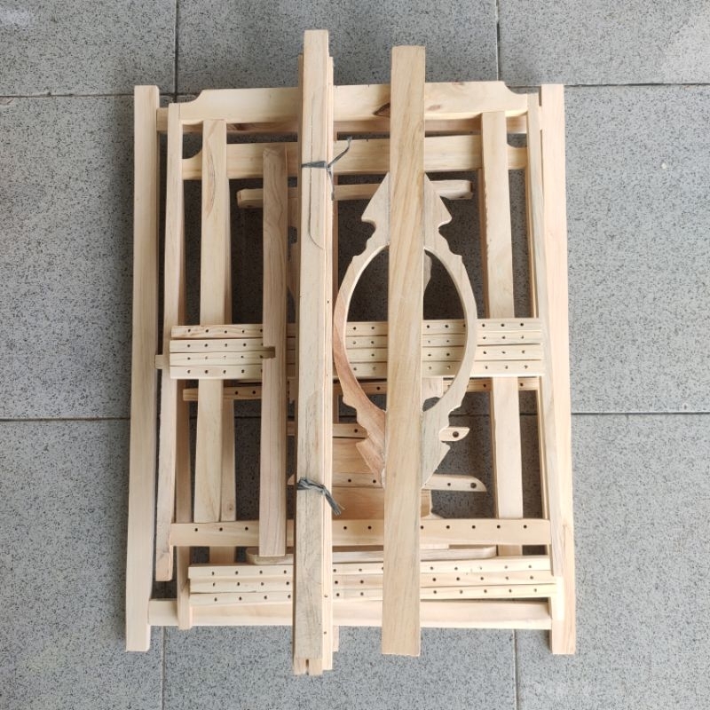 Rangka dongdang merpati 4 pintu siap rakit