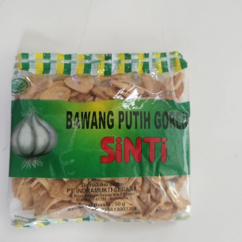 

[TERMURAH]BAWANG PUTIH GORENG SINTI 50g