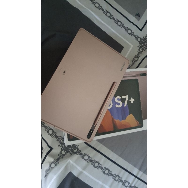Tablet Samsung Galaxy Tab S7 Plus S7+ include keyboard cover
