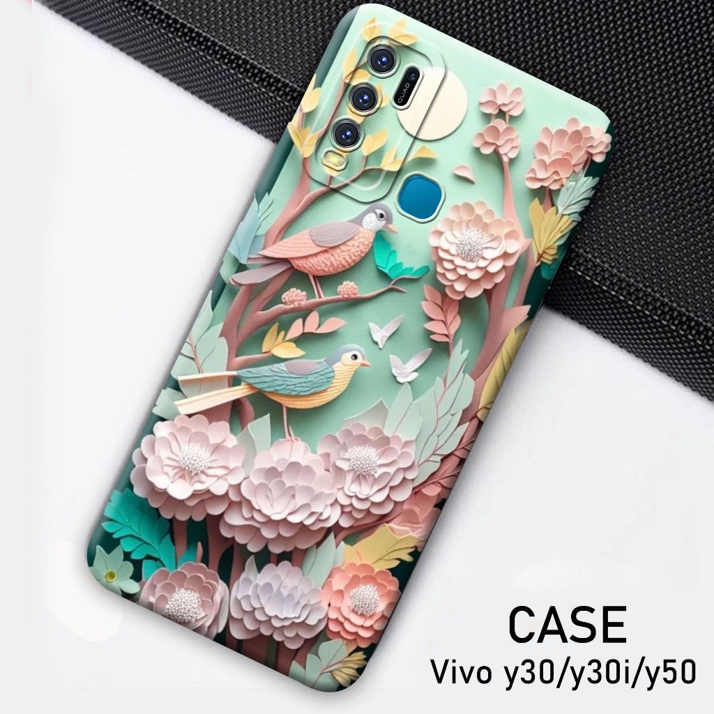 Case Vivo Y30 - Vivo Y30i - Vivo Y50 Karakter -|Casehp|- case handphone- fashion case - softcase - h