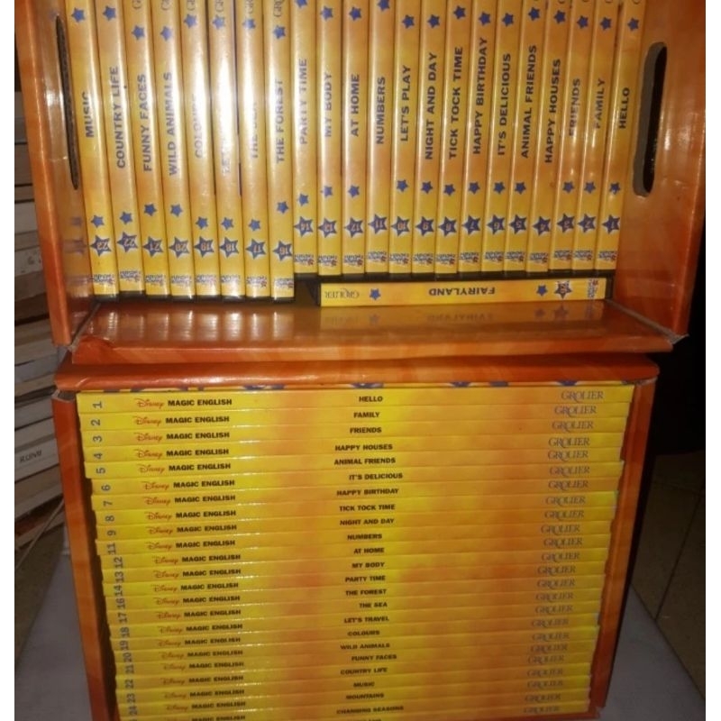 Buku cerita Anak Disney MAGIC ENGLISH + DVD