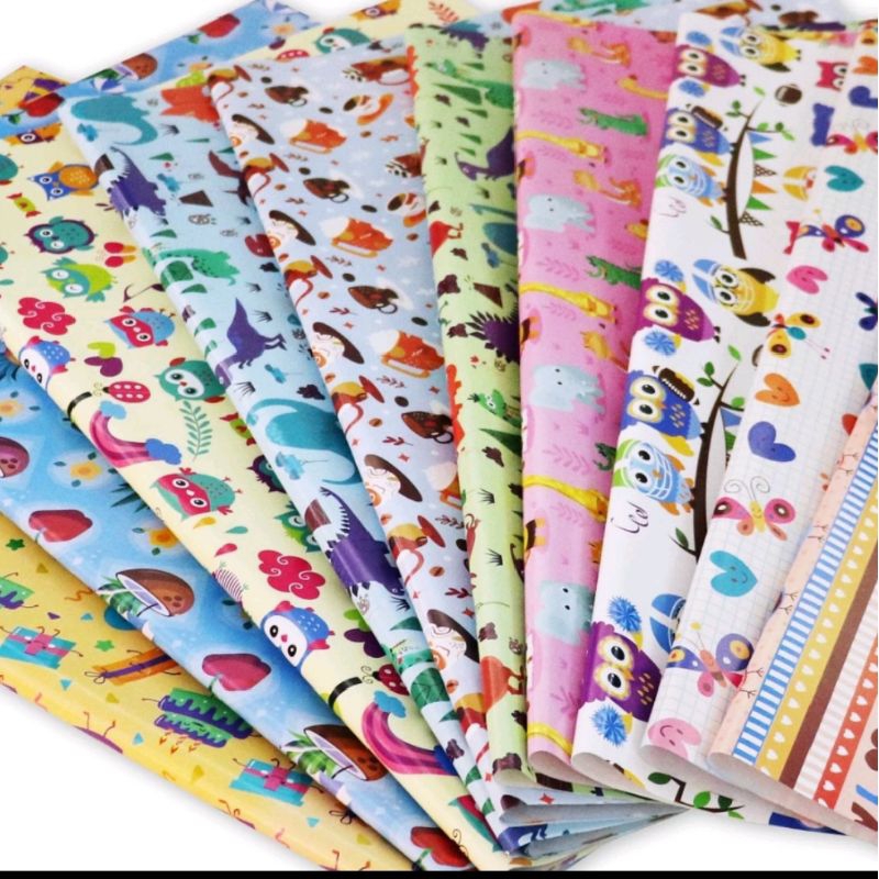 

(50 lembar) kertas kado SIDU