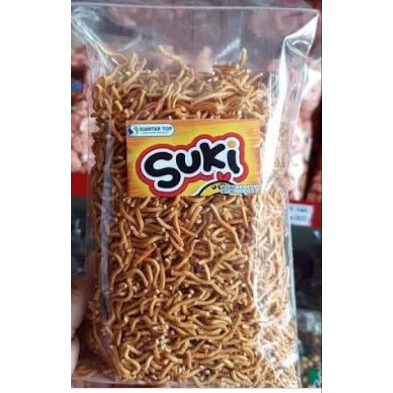 

Snack Suki mie 250gr mi ala jepang rasa ayam kecap sukimi