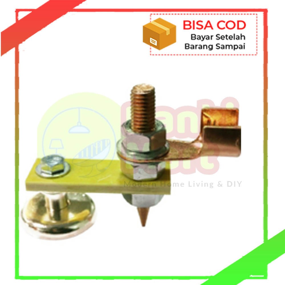 KLEM TANG LAS MAGNET untuk Kabel Massa Mesin TRAVO Las Listrik 1Magnet
