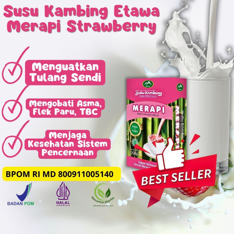 

Susu Kambing Etawa Bubuk Merapi Menutrisi Tulang Osteoporosis