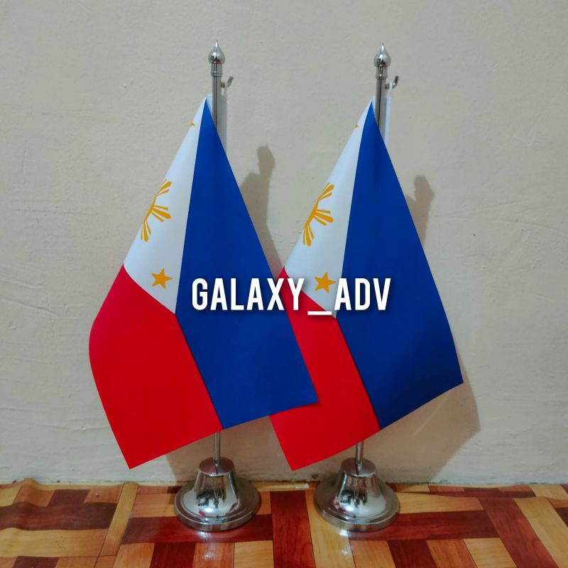 

tiang stainless+bendera meja negara - FILIPINA