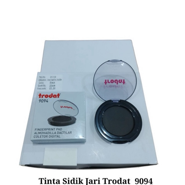 

Stamp pad sidik jari /Fingerprint Pad Trodat 9094 Hitam