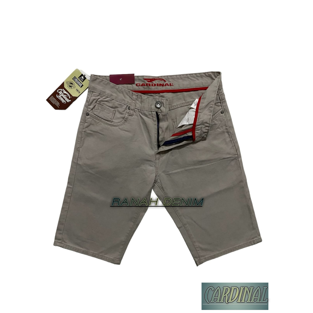 NEW PROMO!!Celana pendek canvas cardinal import celana chinos pendek canvas cardinal premium bahan k