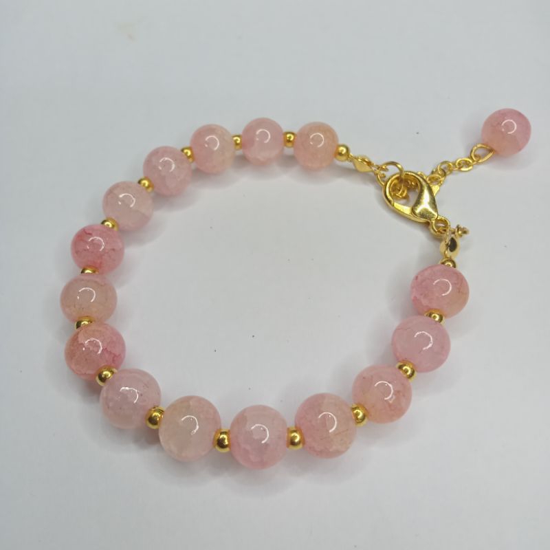Umaya Craft GG Gelang Kristal Mutiara Naga pecah bracelet broken beads