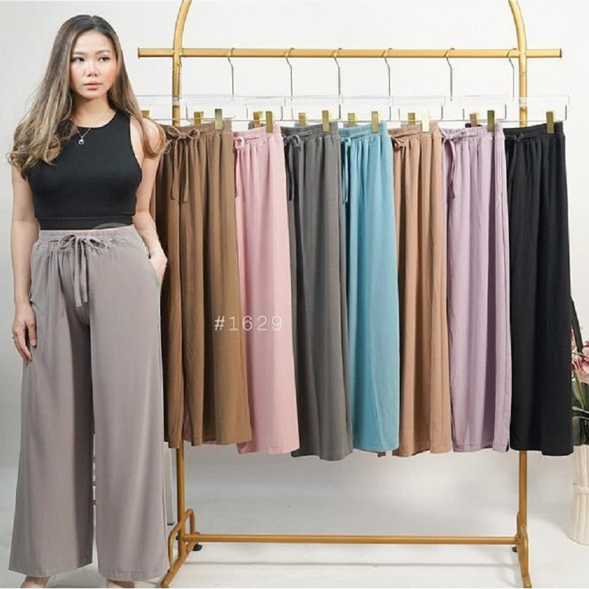 Kulot Celia  High Waist 1629 IMPOR / Kulot Cellia 1629 Panjang Wanita / Celana Kulot Cellia 1629 HIG