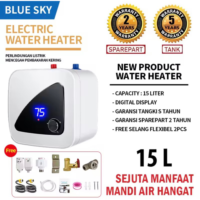 BLUE SKY Water heater 15 liter