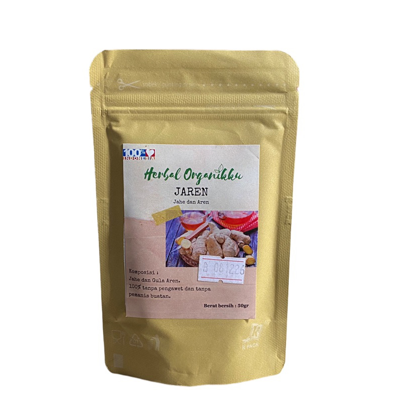 

Jahe Aren Herbal Organikku
