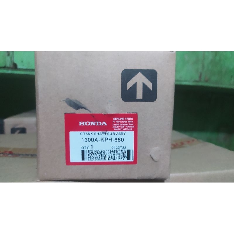 Kruk As Crankshaft Assy Supra X 125 - 1300AKPH880 ORI 100% HGP AHM