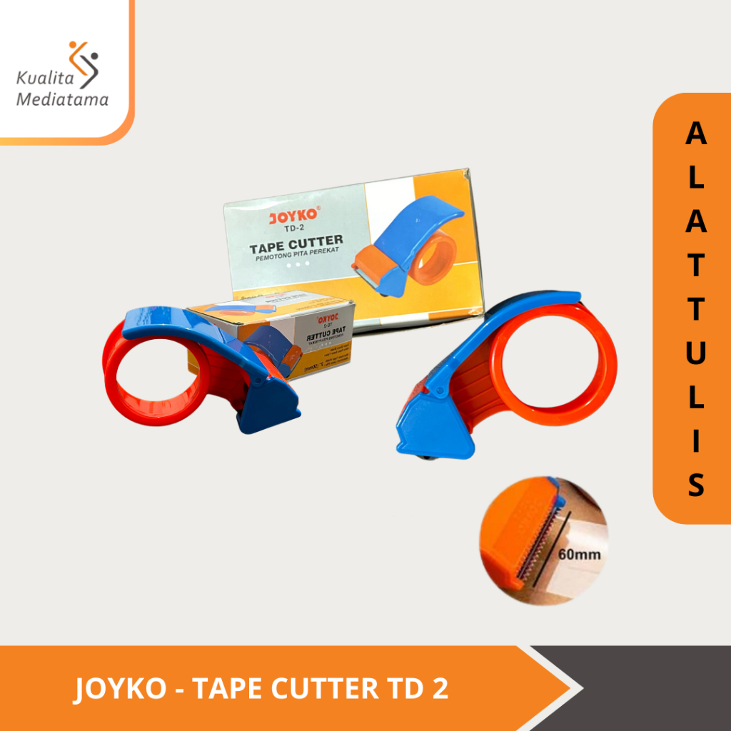 

JOYKO - TAPE CUTTER TD2 / PEMOTONG ISOLASI 2 INCH / 50mm