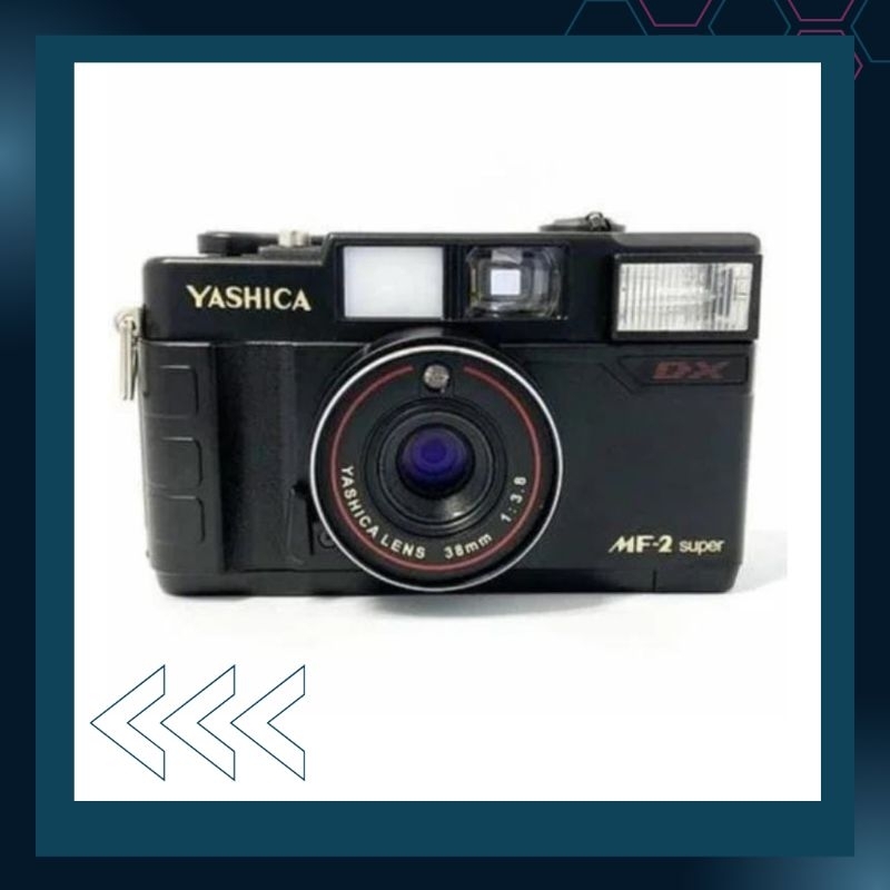 Yashica MF 2 super DX kamera analog 35mm
