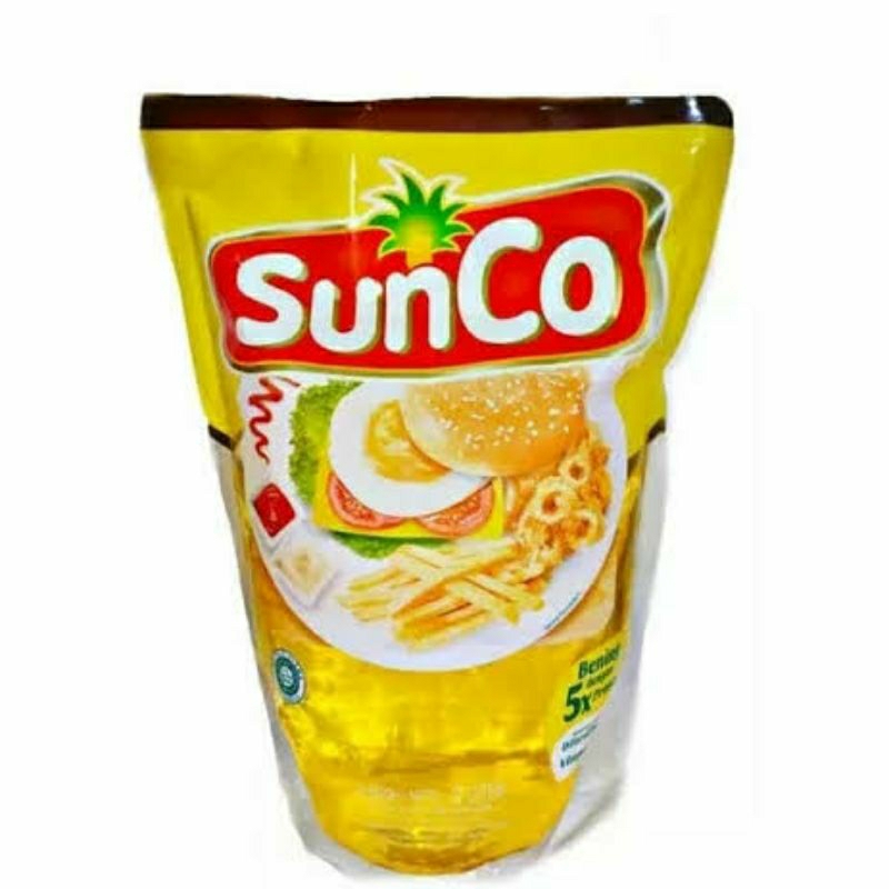 

minyak goreng sunco 2liter ( 2L × 4 pcs )
