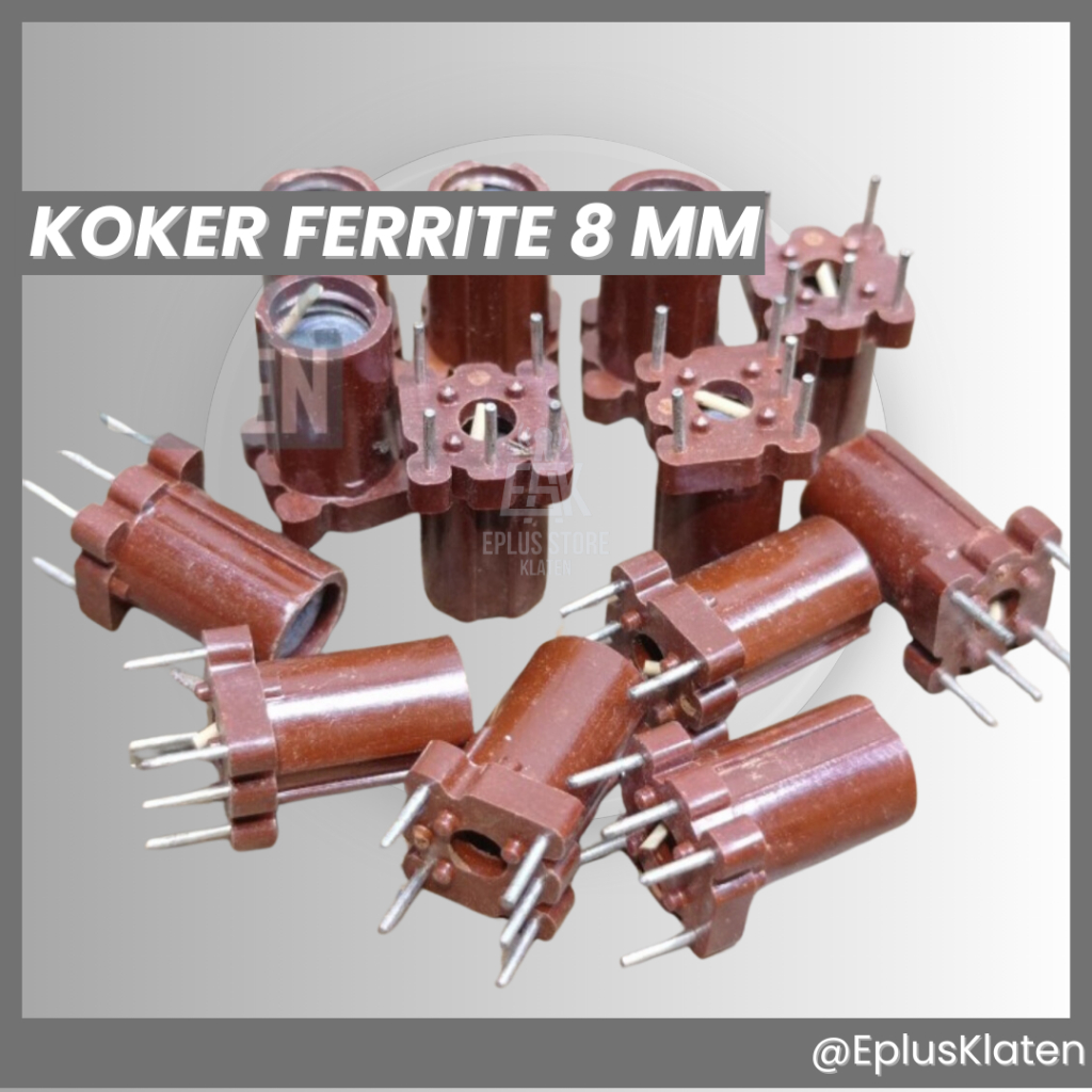 koker ferit 8mm fm RF oscilator ferrite HF SSB VHF pemancar