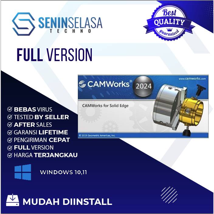 Software CNC Parametrik: CAMWorks 2025 [WIN]