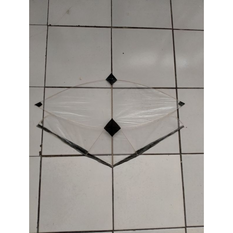 Layangan papiran mini ukuran 3 jengkal