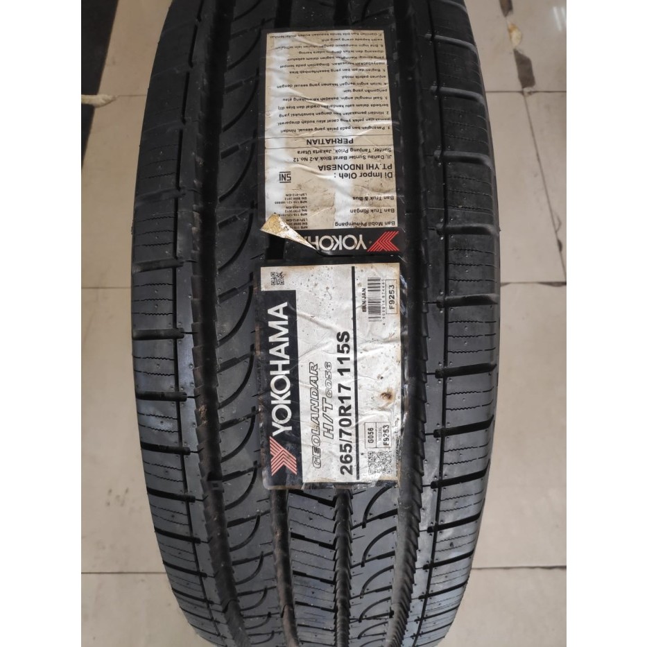 ban mobil pajero fortuner hilux 265/70 R17 Yokohama HT G056