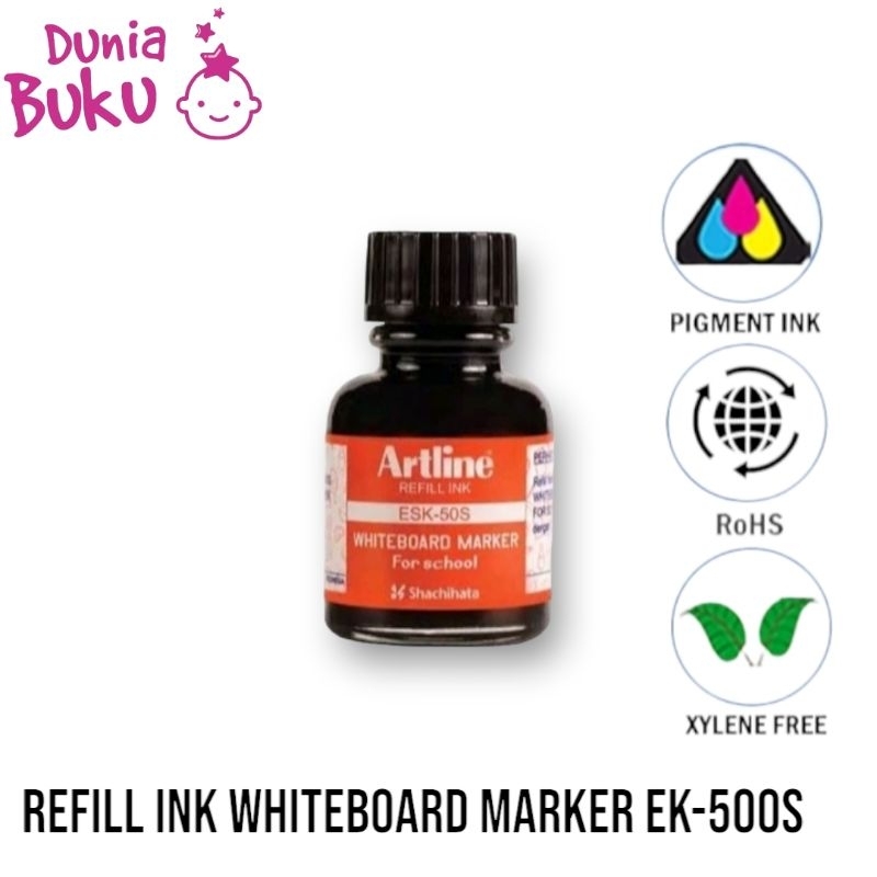 

( Eceran / Pcs ) Artline Tinta Isi Ulang Refill Ink Whiteboard Marker EK-500S