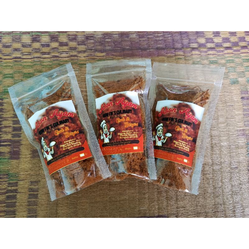 

Abon ayam - mom fik's culinary