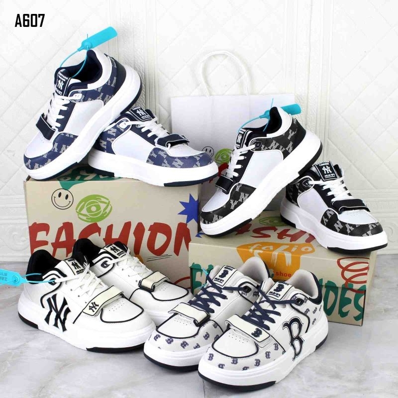Sepatu MLB Pria NY Yankees Sneaker Import (NB)