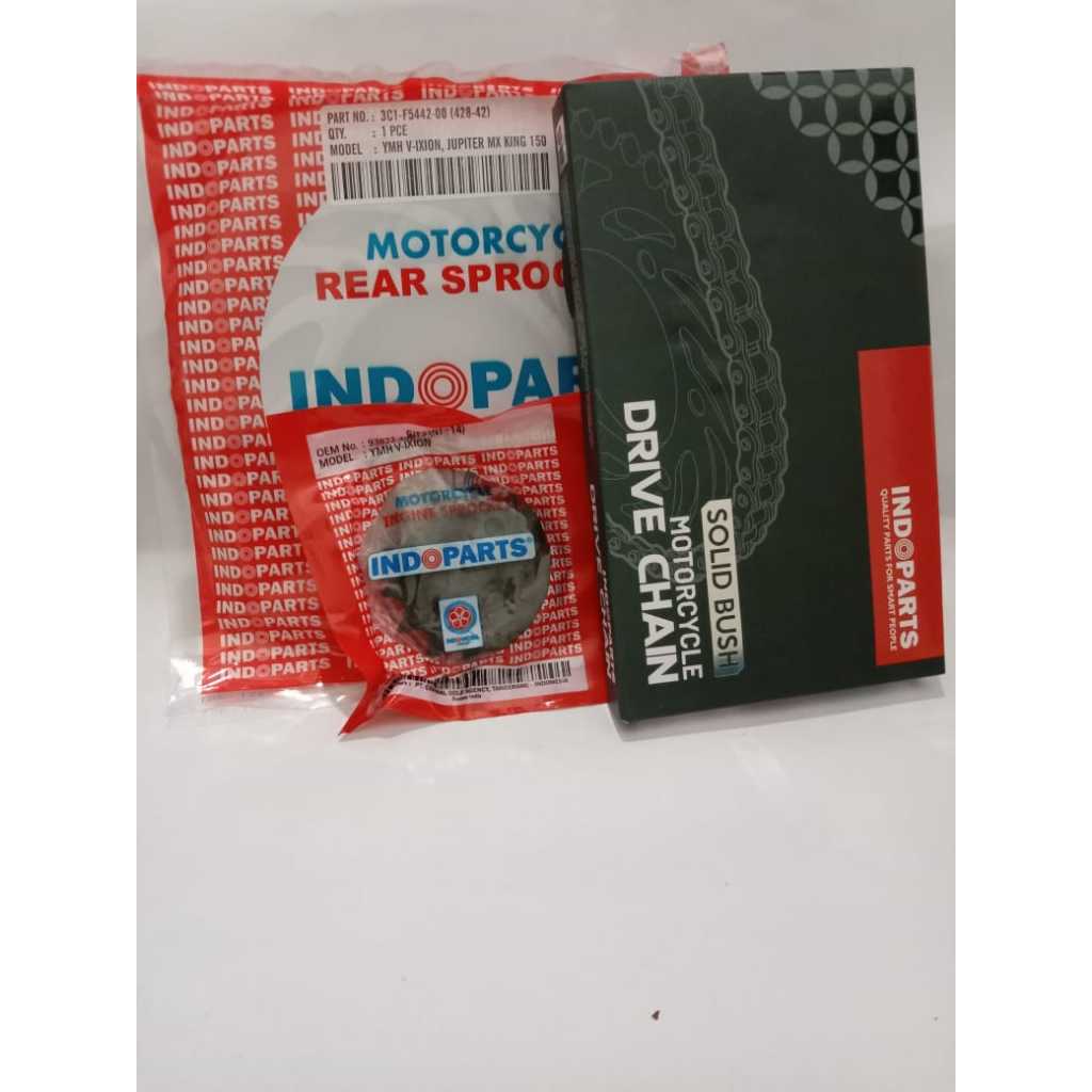 GEAR SET YAMAHA VIXION OLD, VIXION 42T (3CI) ASLI INDOPART