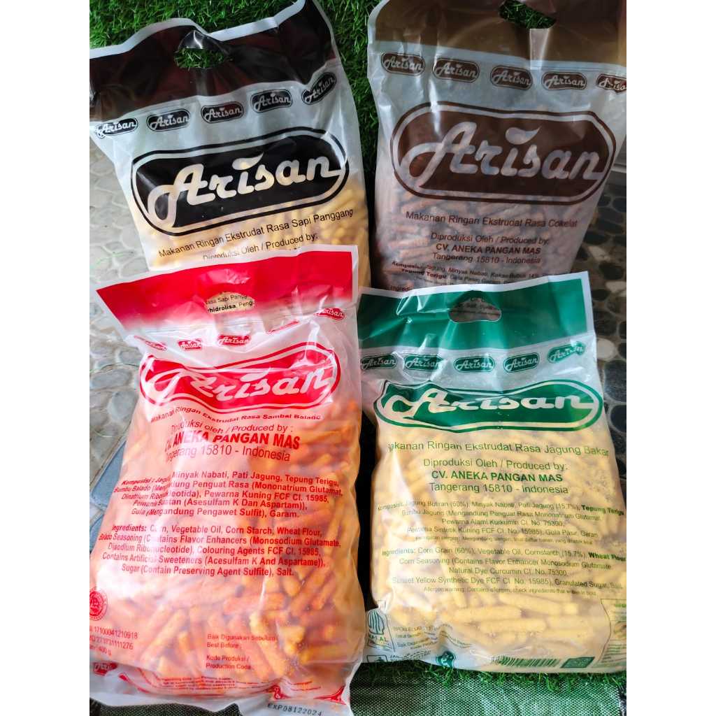 

SNACK ARISAN KEMASAN BAG 400GR