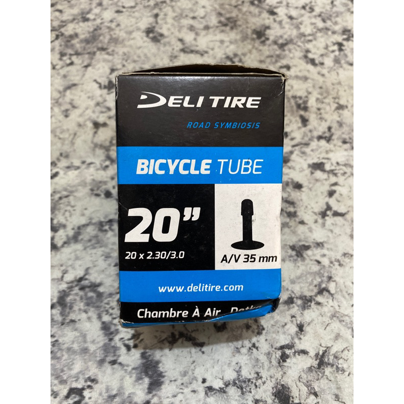 Ban Dalam Sepeda BMX 20 x 2.30/3.0 Cop motor AV American Valve 35mm DELI TIRE